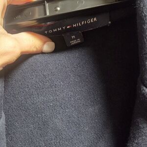 Tommy Hilfiger Woman Navy Cotton Blazer Style Jacket